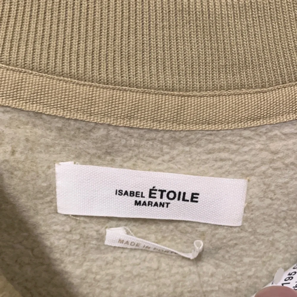 Isabel Marant Étoile Two Tone Green Sweatshirt - Picture 2 of 3